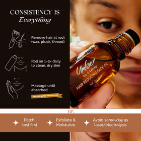 Umber By J. Lenay ingredients label highlighting 100% plant-based formula