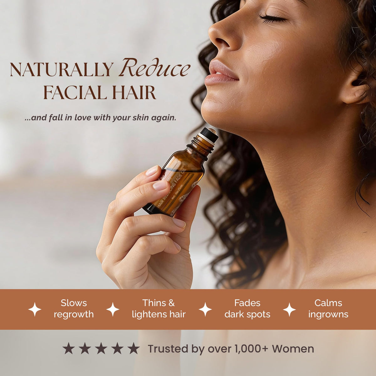 Umber By J. Lenay roller tip close-up for precise, pain-free application