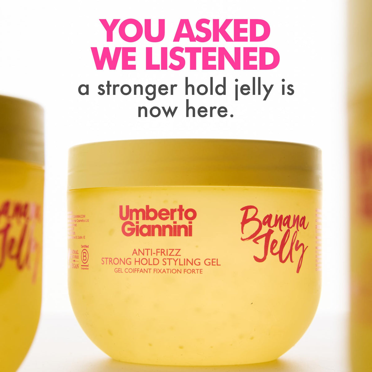 Umberto Giannini applied to curls while scrunching to define and reduce frizz