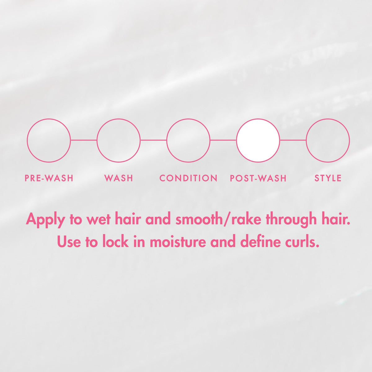 Umberto Giannini being applied to damp hair demonstrating even distribution and frizz control