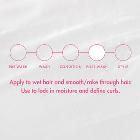 Umberto Giannini being applied to damp hair demonstrating even distribution and frizz control