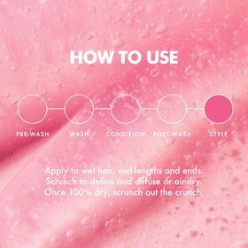 Umberto Giannini curl jelly label and ingredient panel emphasizing vegan formula