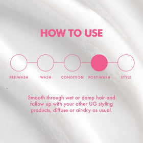 Umberto Giannini with shea butter ingredient to highlight nourishing and softening benefit