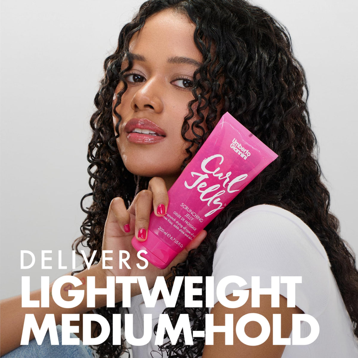 Umberto Giannini gel on hand ready-to-apply for even distribution