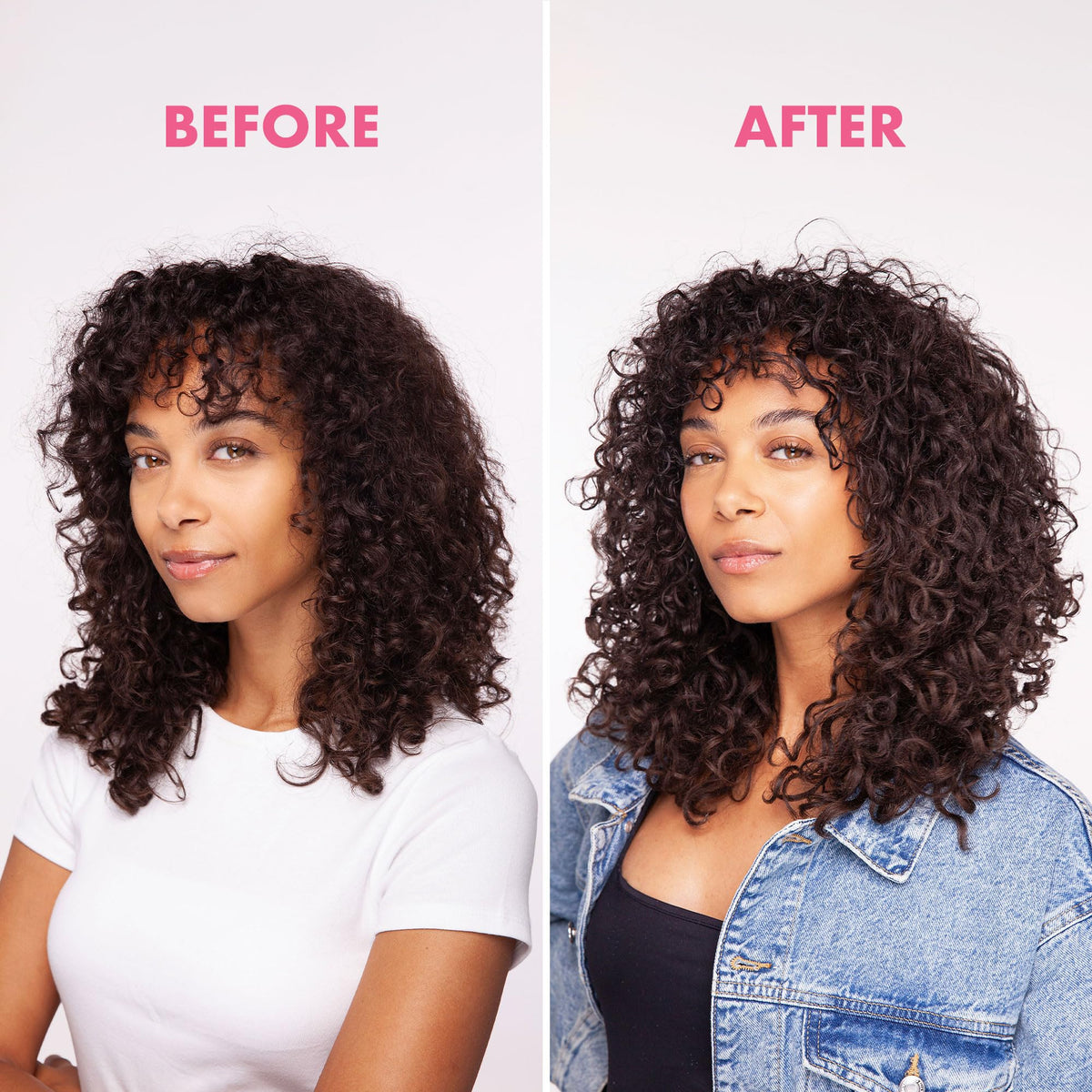 Umberto Giannini scrunching with diffuser for added volume