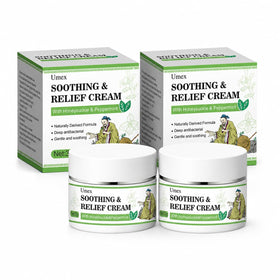 Umex front packaging showing clean moisturizer benefits