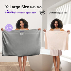 Umisleep folded towels in box showing neat gift-ready presentation benefit