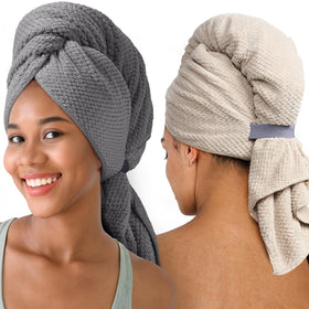 Umisleep front packaging showing two-color towel set, ideal for gifting