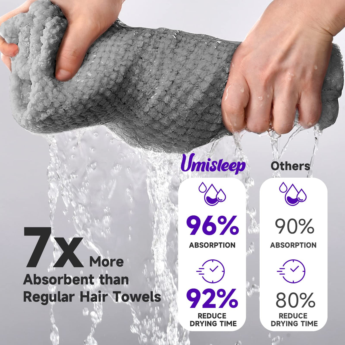 Umisleep packaged towel in gift setting highlighting ready-to-give convenience