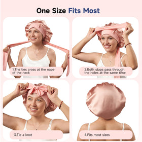 Umisleep elastic tie band and forehead loops for secure comfortable fit