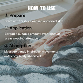 Umizze label close-up listing capsaicin, arnica, menthol and usage directions benefit