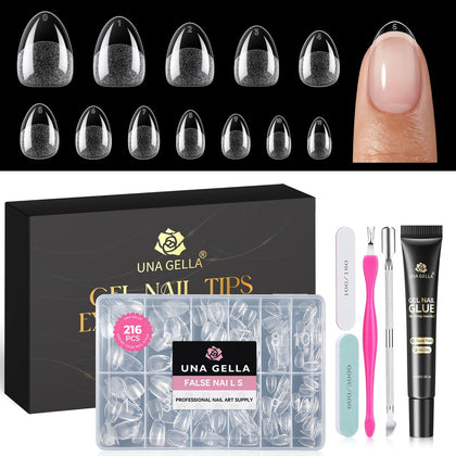 UNA GELLA front packaging showing kit contents and quick setup benefit