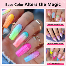 Unbednigt lifestyle hand model showing finished manicure and professional-looking result