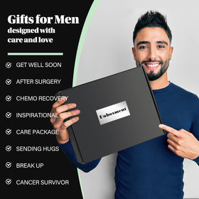 UNBOXMENT care items arranged bedside illustrating ease-of-use and comfort