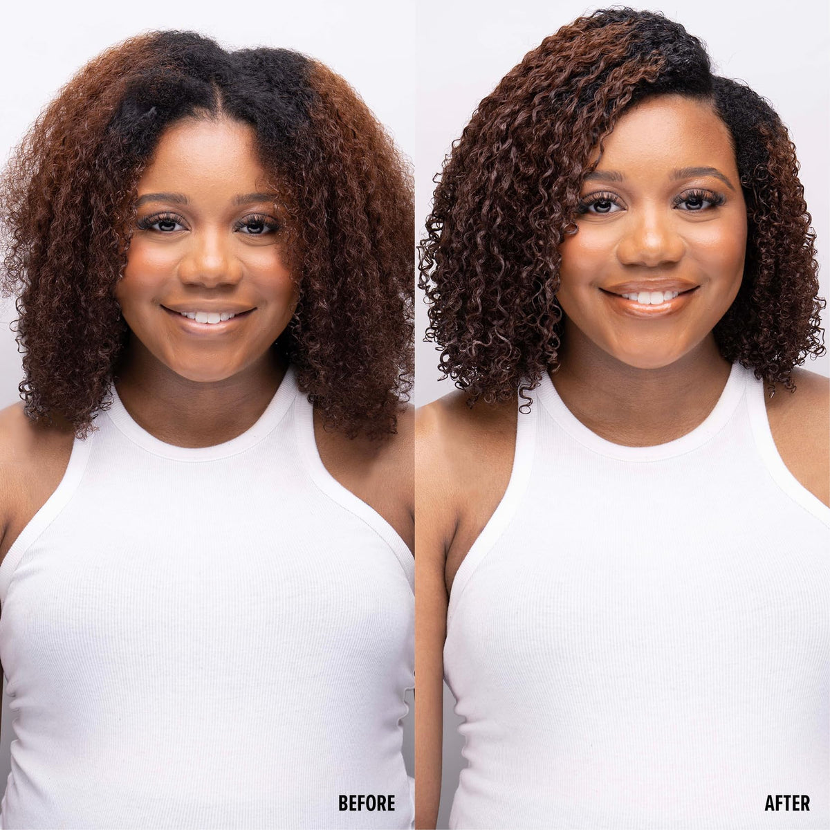 Uncle Funky's Daughter defined curls result with reduced frizz and shine