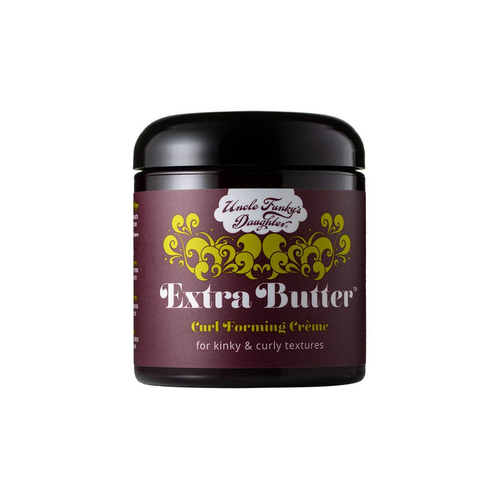 Uncle Funky's Daughter front label showing product name and size for clear identification
