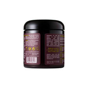 Uncle Funky's Daughter back label ingredients view highlighting moisturizing components