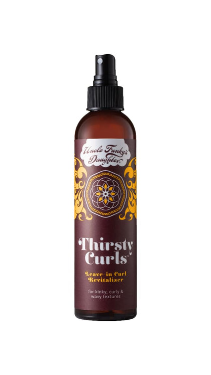Uncle Funky's Daughter bottle front packaging showing product identity and hydration benefit
