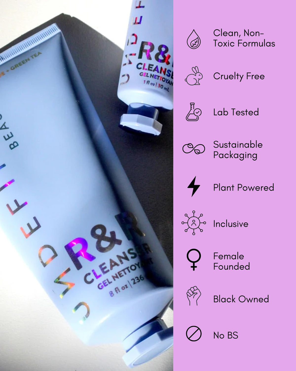 Undefined R&R Cleanser scent elements wild mint bergamot cedarwood refreshing