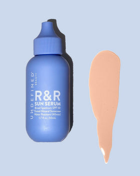Undefined R&R Sun Serum pump dispensing product for hygienic use