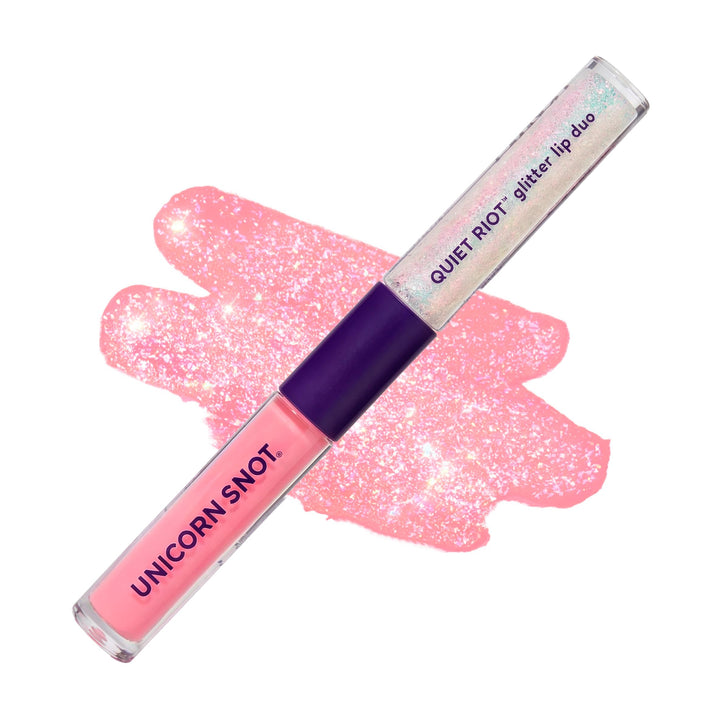 UNICORN SNOT front packaging showing duo and shade name Hush benefits visibility