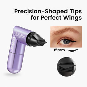 Unicos 90° ergonomic bend close-up demonstrating clear view for precise placement