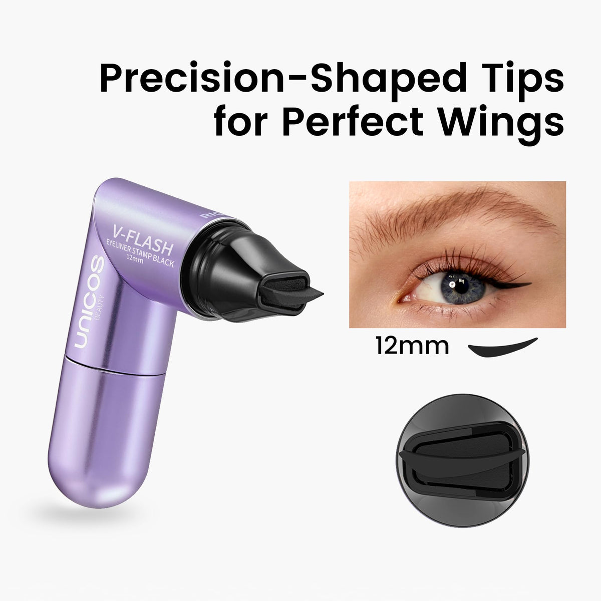 Unicos pen 90-degree ergonomic profile for unobstructed application