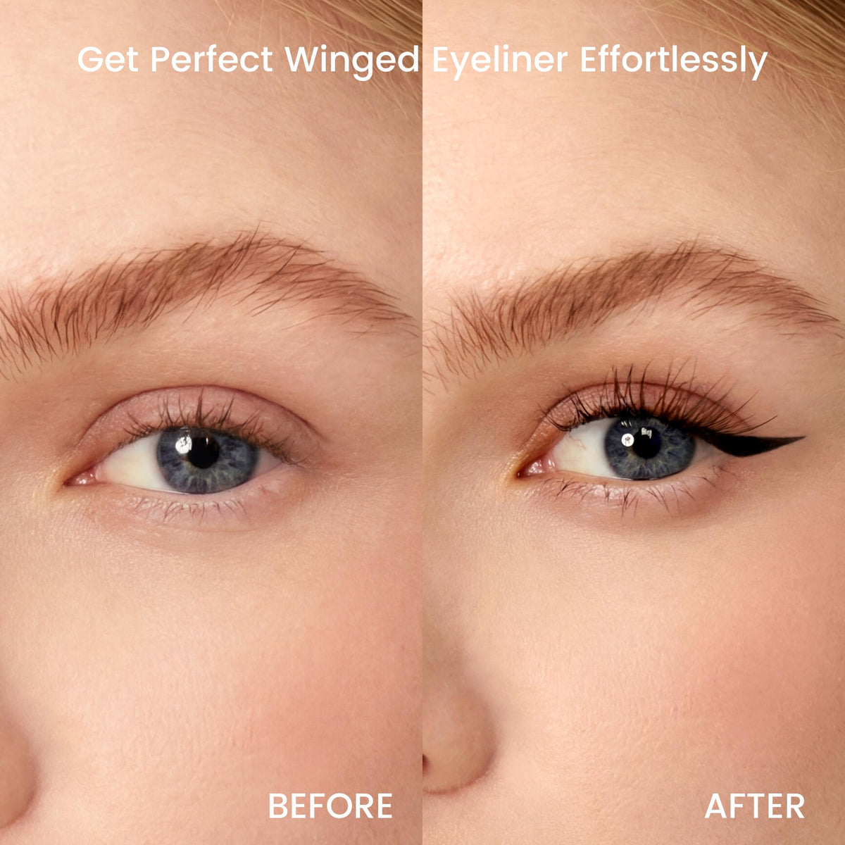 Unicos liquid liner tip and nib detail showing smooth application control