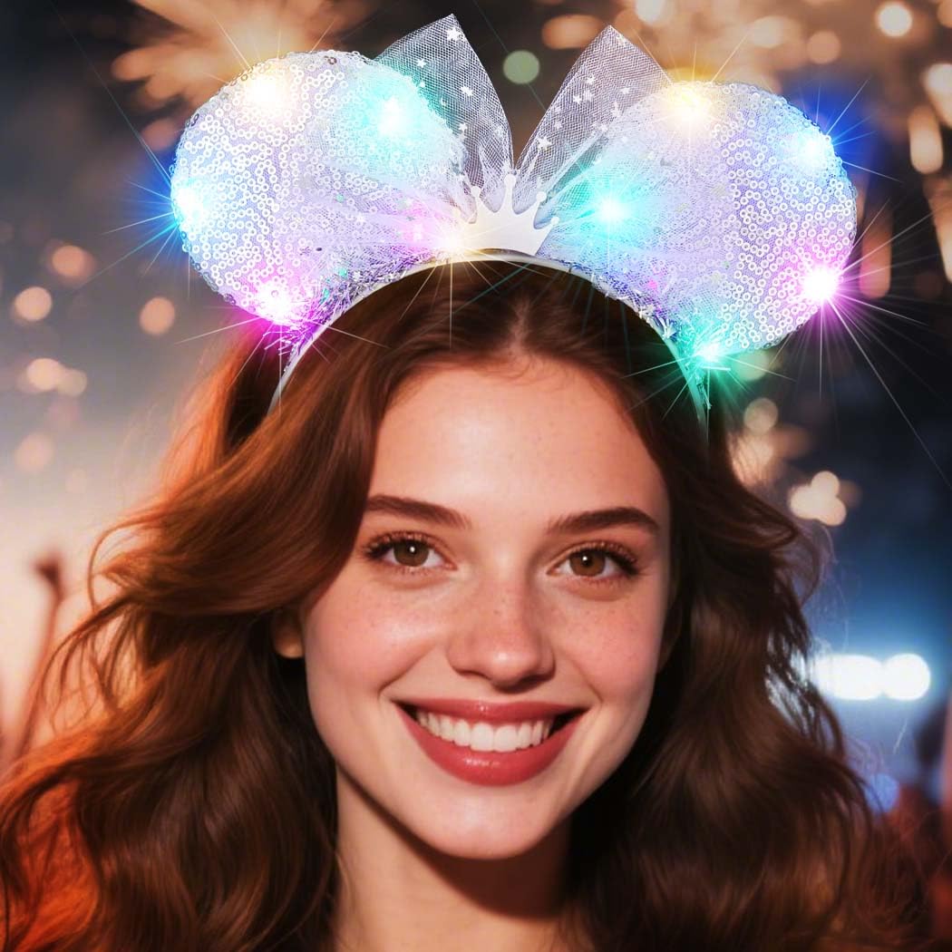 Unicra headband in a party setting displaying stylish accessory for events