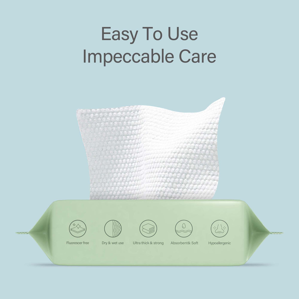 UNIFREE close-up of sheet texture highlighting soft durable feel