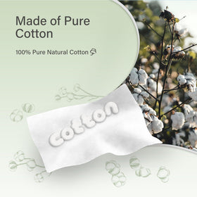 UNIFREE towel in use removing makeup, effective gentle cosmetic removal
