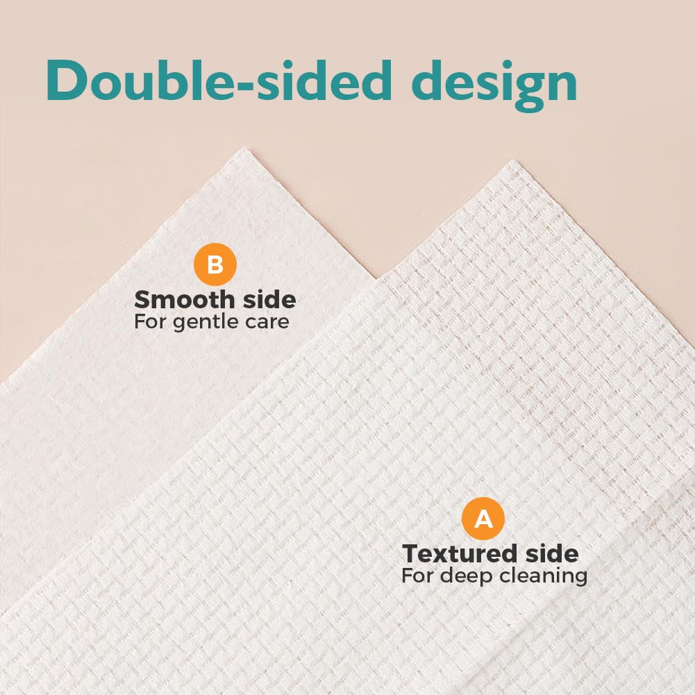 UNIMADE close-up of wipe texture highlighting softness and lint-free finish