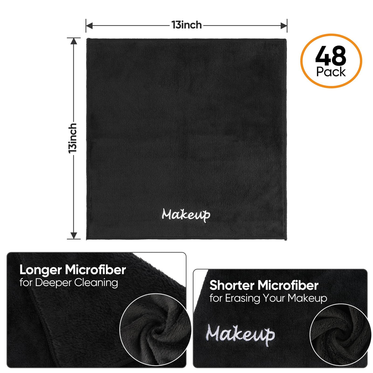 UNIMADE cloth in use removing makeup with water for reusable skincare convenience