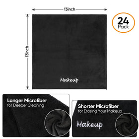 UNIMADE cloth removing makeup from face demonstrating gentle effectiveness