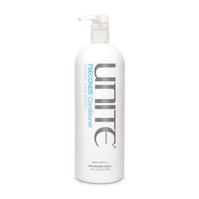 UNITE front bottle showing 7SECONDS conditioner benefits