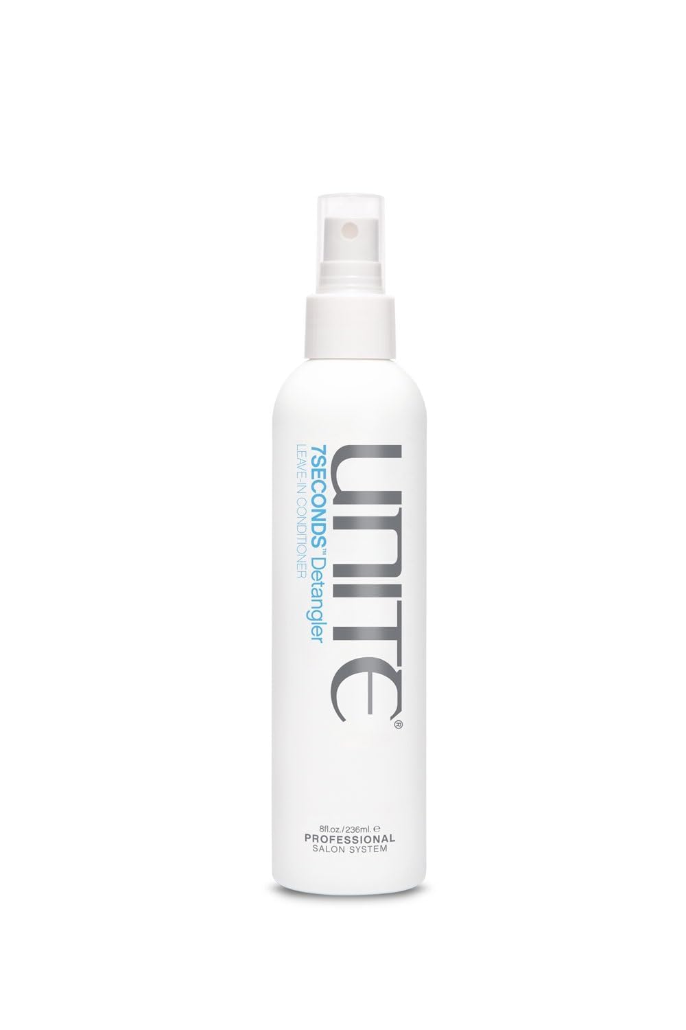 UNITE 7SECONDS front bottle image showing product and benefits