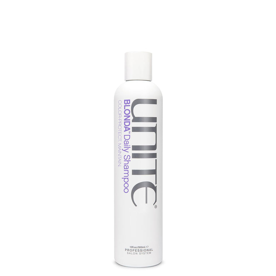 UNITE BLONDA front packaging showing label and 10 fl oz size for easy identification and shelf appeal