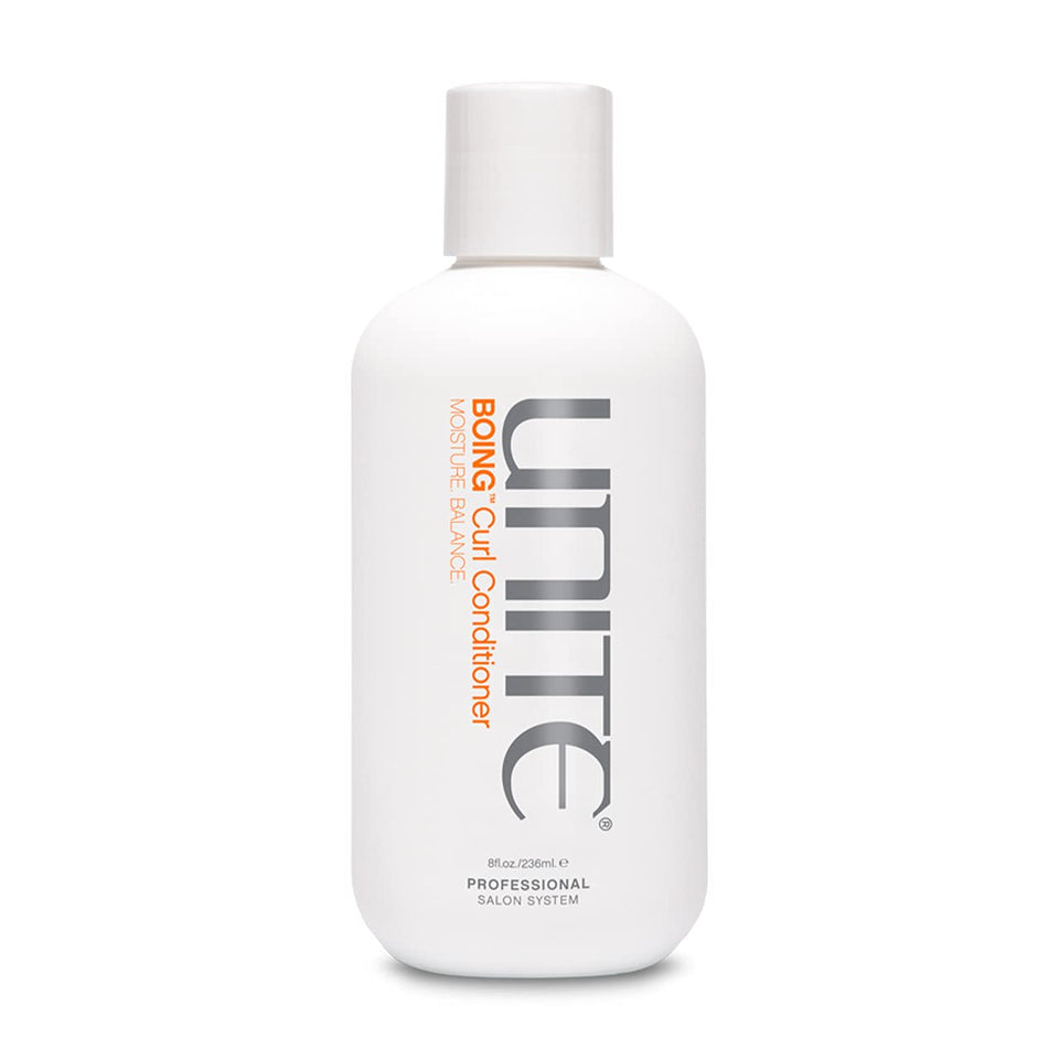 UNITE BOING front packaging showing label and 8 fl oz bottle benefit salon-grade hydration