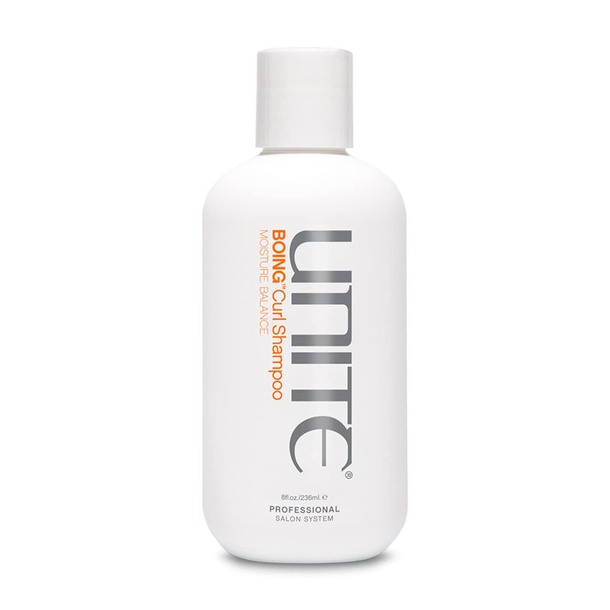 UNITE BOING front packaging showing label and size, highlights gentle curl care