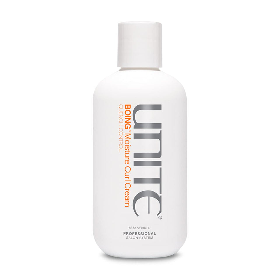 UNITE BOING front packaging showing bottle and label, benefit: clear product ID