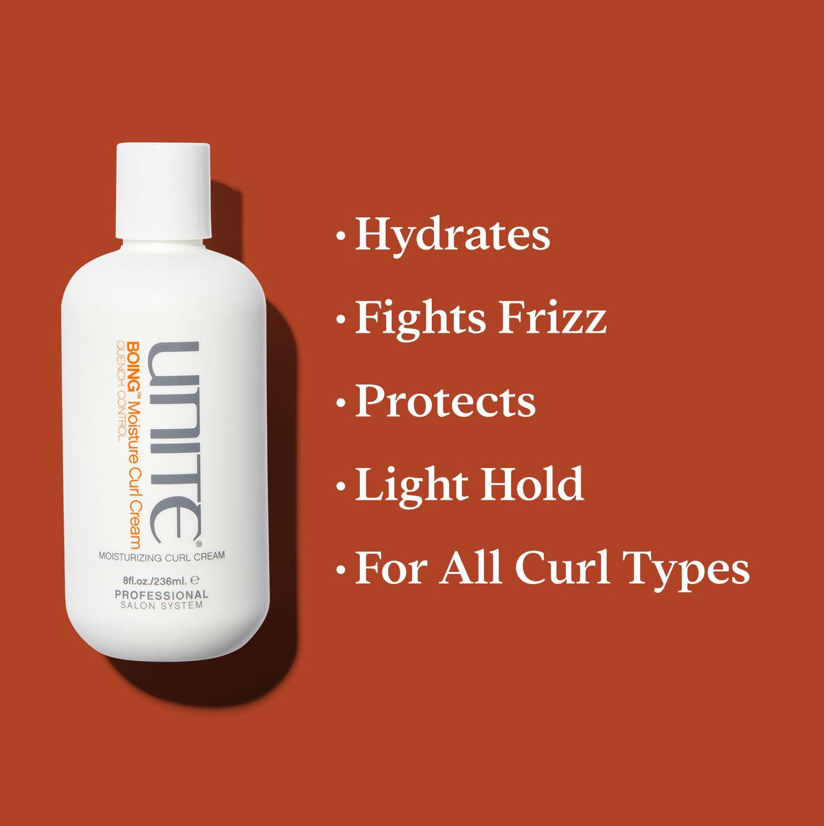UNITE BOING applied to hand demonstrating spreadability and lightweight feel