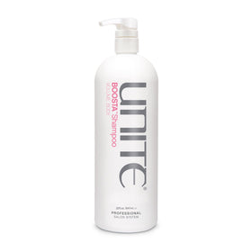 UNITE BOOSTA bottle front view showing professional packaging and sizing benefit