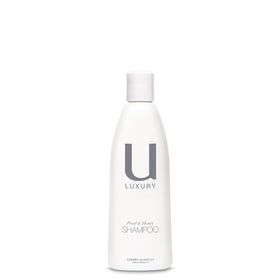 UNITE Hair bottle front view showing label and size, highlights premium care