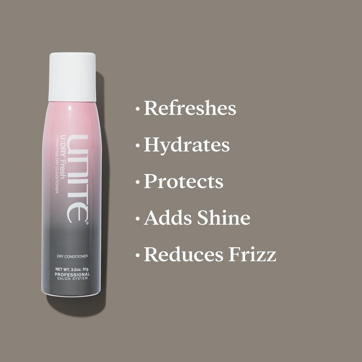 UNITE U:DRY Fresh oil texture close-up highlighting lightweight nourishment