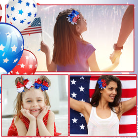 Unittype lifestyle parade setting featuring bows worn during Independence Day celebrations