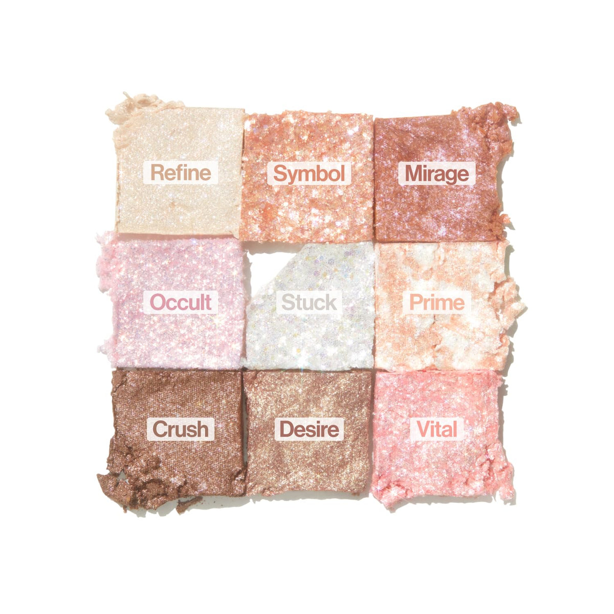UNLEASHIA fingertip swatch applying glitter for precise, high-impact placement