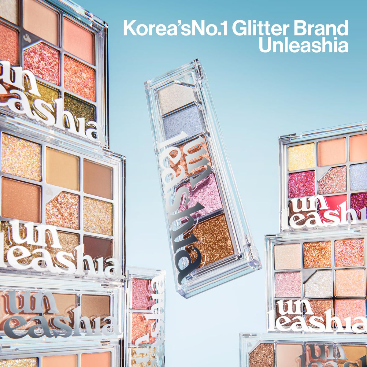 UNLEASHIA lifestyle evening look with layered glitters for party-ready glow
