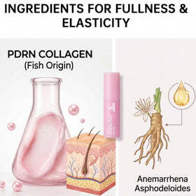 UNME SOULMA ingredient label highlighting Volufiline NAD collagen benefits