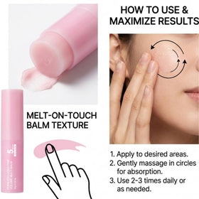 UNME SOULMA lip application showing softer, hydrated lip appearance