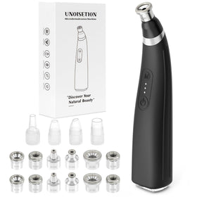 UNOISETION handheld device front view showing compact design and easy storage benefit